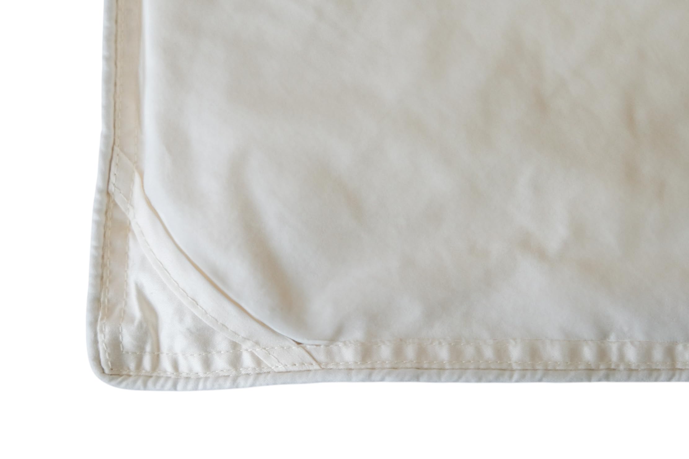 Tex family Piumino Invernale in pura Lana 100% Naturale, Wool Emotion, Rivestimento in Cotone Bianco Morbido, Profilo Argentato, 500gsm - 1 PIAZZA E MEZZA CM. 200X200