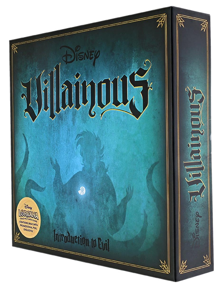 Ravensburger - Disney Villaninous Intro To Evil | Gry Planszowe Dla Dzieci 10 Lat | Disney Game | Gry Planszowe dla 2 | dla Dorosłych I Dzieci Od 10 Lat