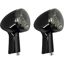 HDBUBALUS Rear LED Turn Signal Light Running Brake Light Indicator Lamp Fit for Harley Sportster XL883 XL1200 1992-2022 Black Housing Smoke Lens