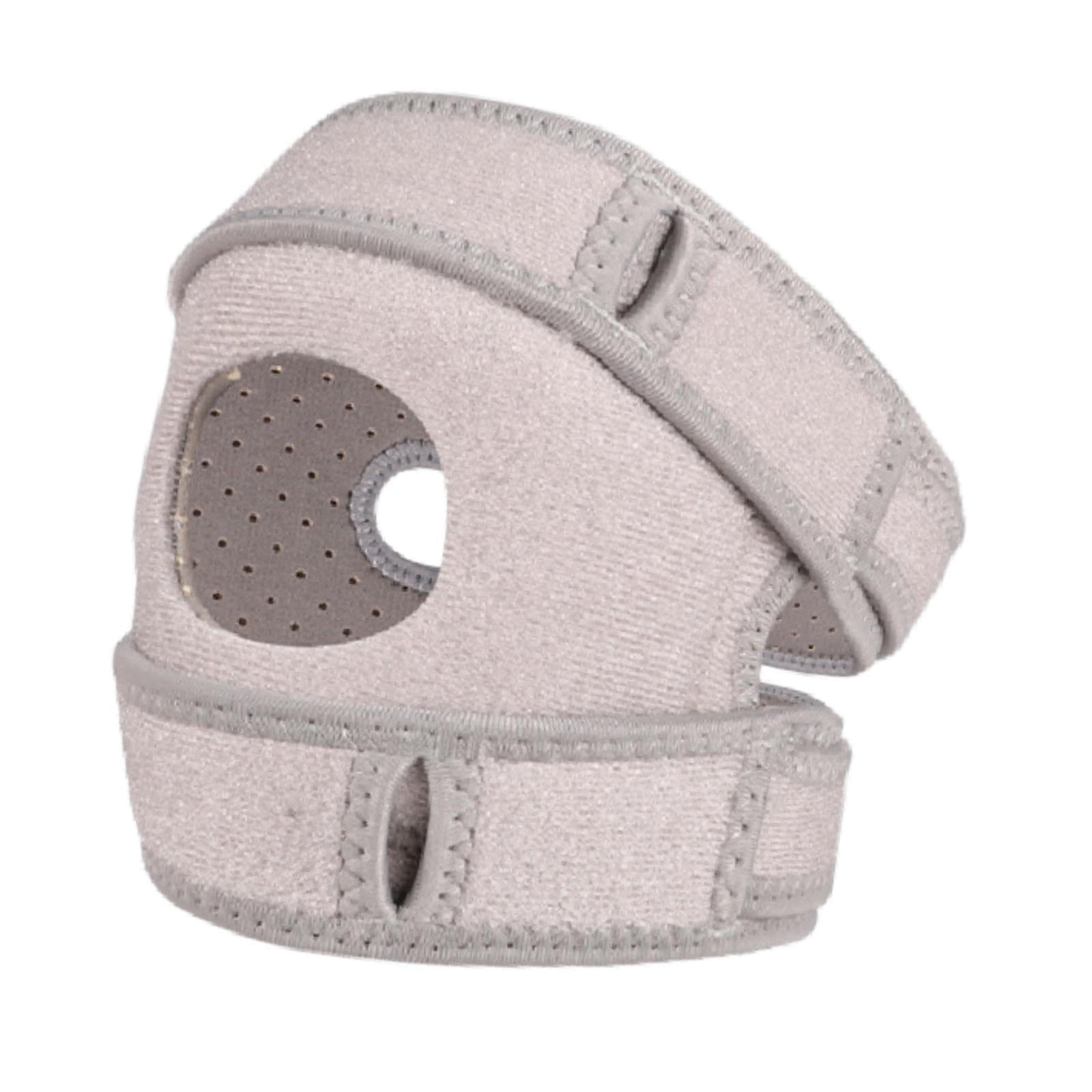 VELURA Patellar Tendon Knee Strap Portable Adjustable for Sports Volleyball Workout Gray|1 Pair Weight Lifting Grips|Protective Gear| Outdoor Sports-picture-20