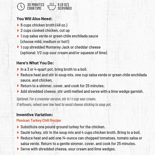 Miniatura 7 de Anderson House Frontier Soups Combo Pack (1) estofado de pollo Colorado Camphogue, 7 onzas y (1) arizona sunset Enchilada, 5.75 onzas