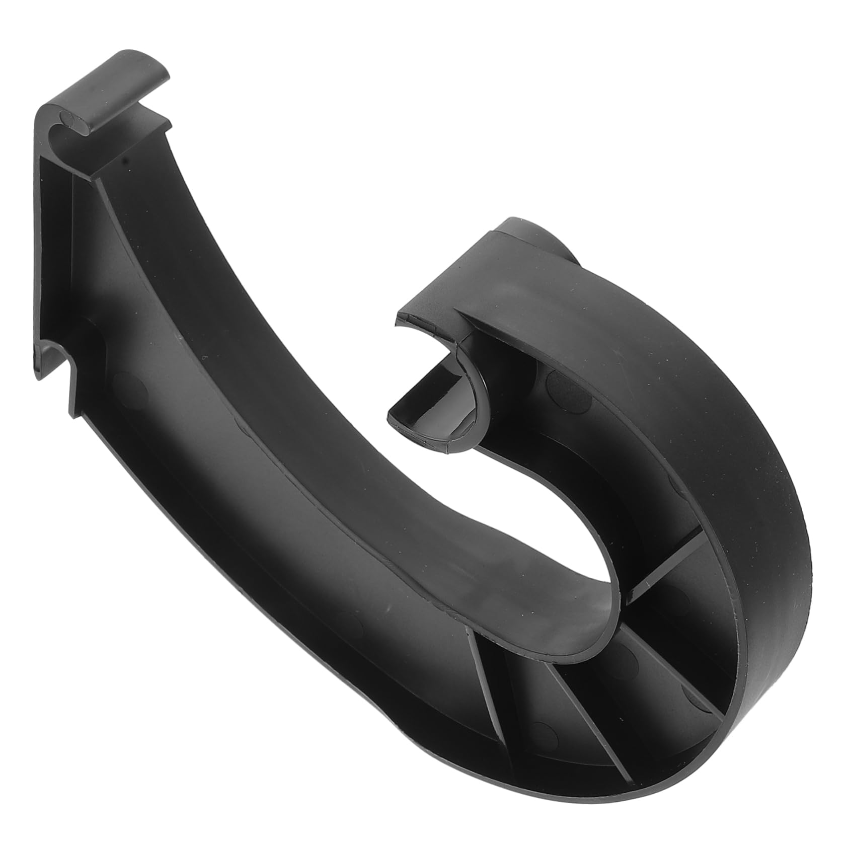 Hanging Rod Support Bracket J Shaped Hook for Closet Shelves Stable Design for Bathroom and Kitchen Storage Heavy Duty Hanger for Organizing Clothes and Accessories