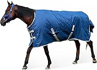 Vista 9 de Manta de caballo de participación premium de invierno 1200D, manta impermeable de peso medio