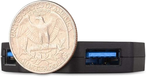 Miniatura 3 de Cable Matters Hub USB Ultra Mini de 4 puertos (concentrador USB 3.0, base USB3)