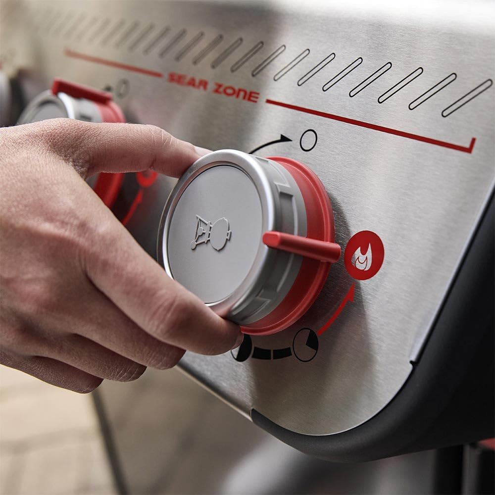 Weber Barbecue gaz Spirit E-425 Mix plancha, Puissance 8200w