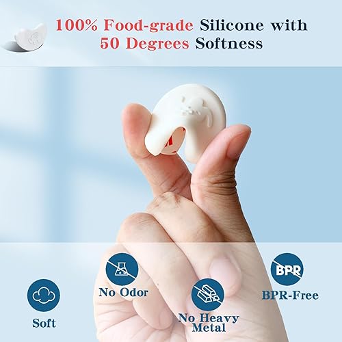 Miniatura 3 de Protector de esquina 100% silicona para bebé, protectores de esquina de dibujos animados, esquinas y bordes a prueba de bebés, adecuado para mesa,