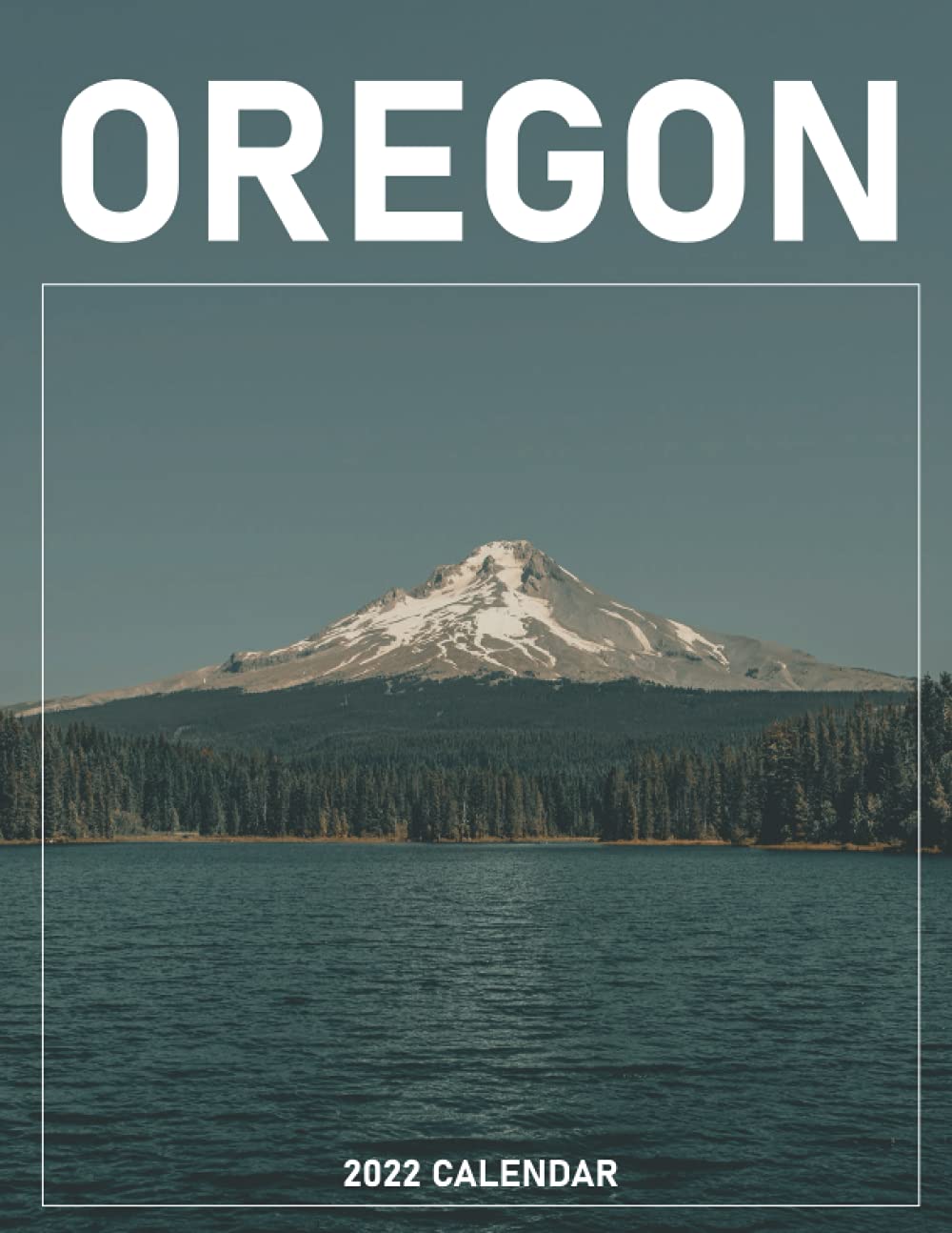Oregon 2022 Calendar: Mini Calendar 2022 with Large Grid for Note - To do list, Gorgeous 8.5x11'' Small Calendar, Non-Glossy Paper