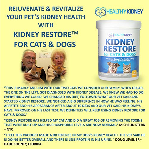 Kidney Restore Cats & Dogs & Kidney Restore Dog Treats Supplement For Canine Renal Pet Support Kidneys #TOP3