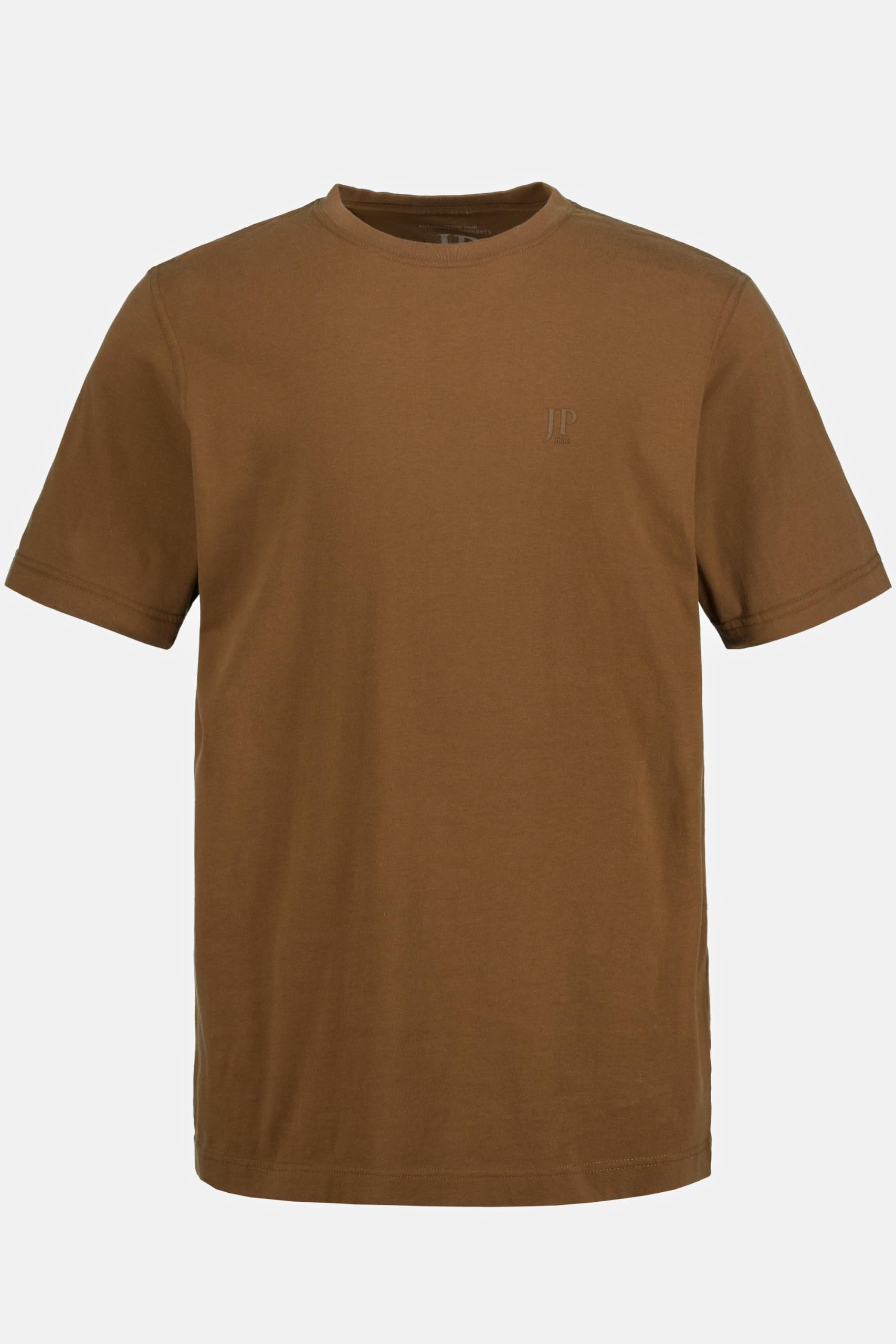 JP 1880 Men's T-Shirts, 2er-Pack T-Shirts Mocha Brown 3XL, 3XL Plus - Image 4