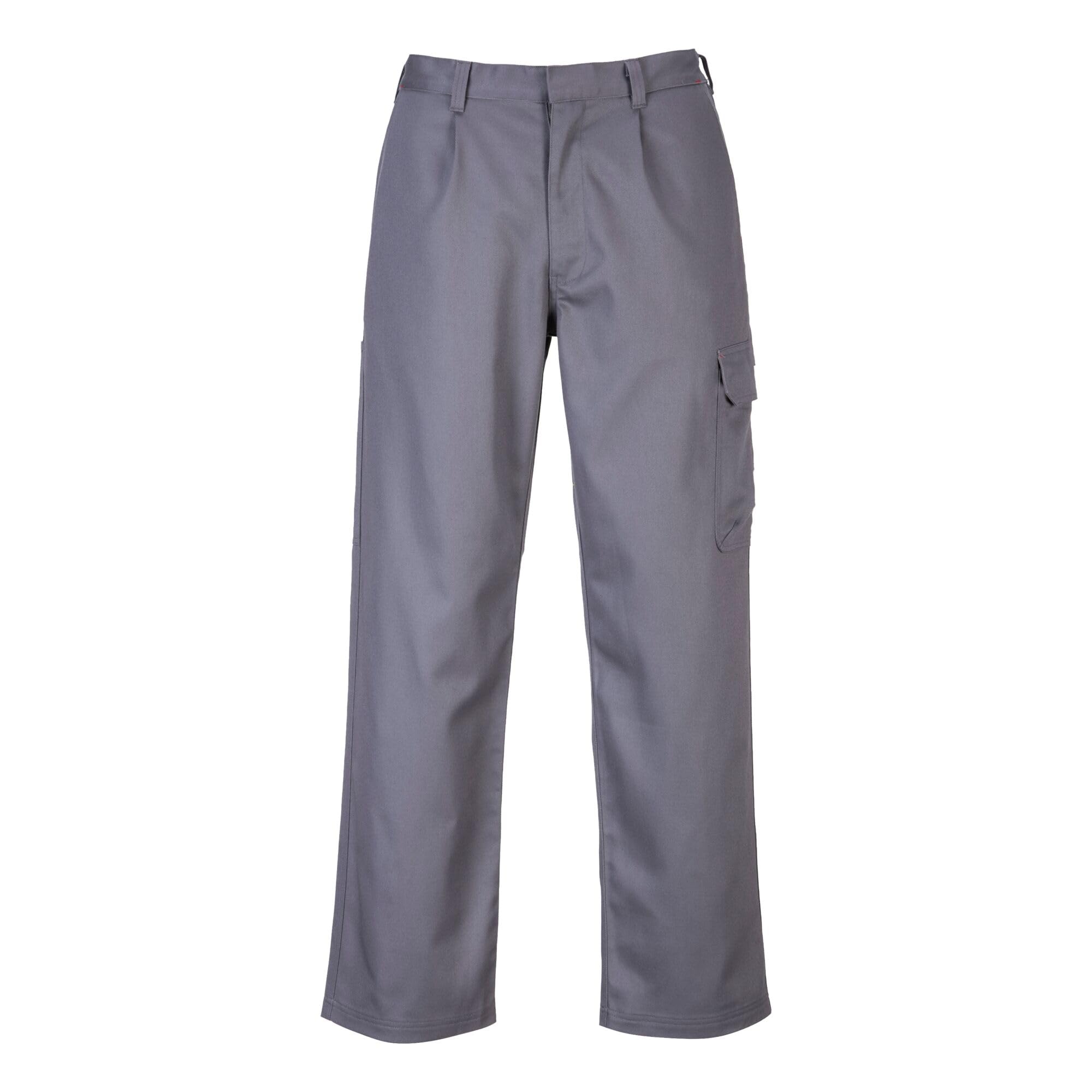 Portwest BZ31 Pantalone Cargo Bizweld, Taglia M, Grigio