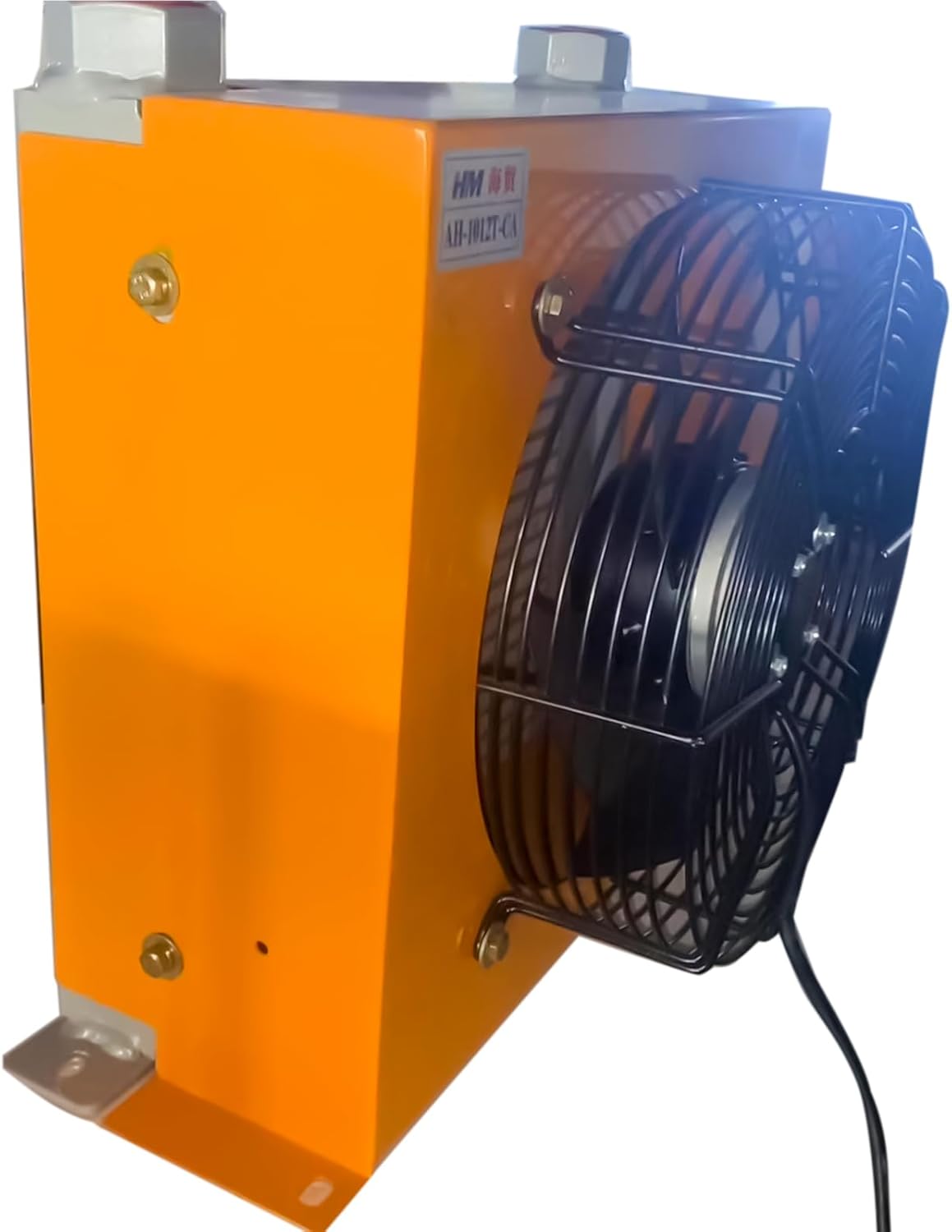 Hydraulic Oil Cooler, AC110V /60HZ AH1012T-CA Hydraulic Oil Cooler 100L/min 90W, Precise Welding & Efficient Fan