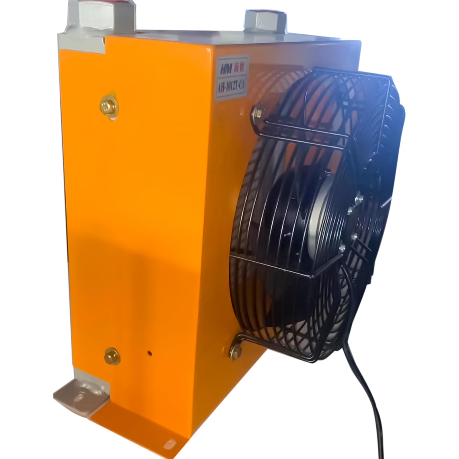 Radiatore dell'olio idraulico, AC110V/60HZ AH1012T-CA radiatore dell'olio idraulico 100L/min, saldatura precisa e ventola efficiente