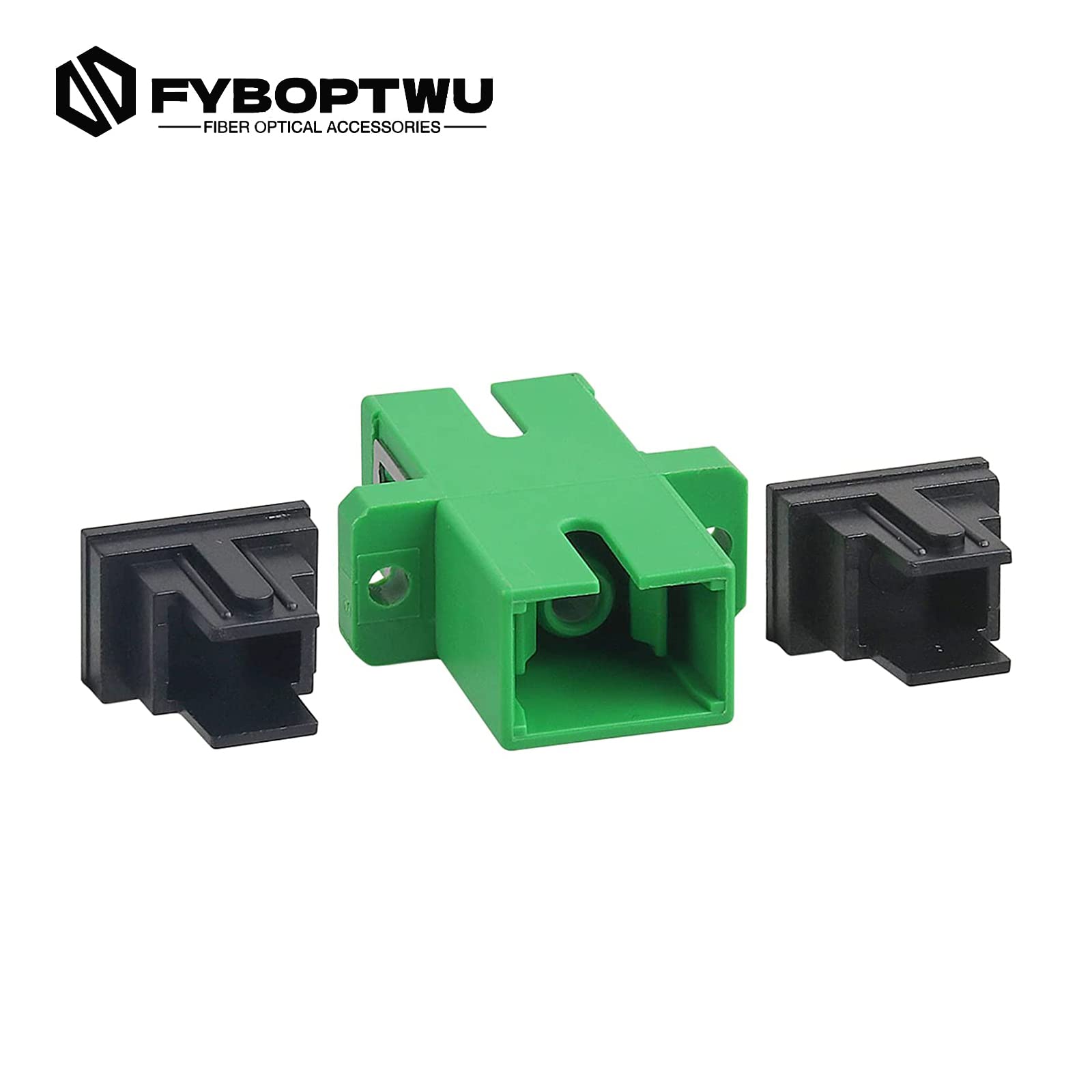 Lot de 150 coupleurs à fibre optique SC monomode (SM) Simplex SC femelle vers SC femelle APC Simplex monomode réseau Internet adaptateur de connecteur Internet
