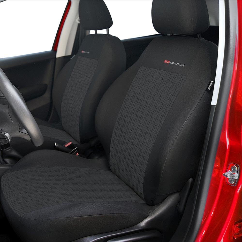 Housses De Siège Sur Mesure Pour Peugeot Partner II Van (2008-2019) - 3 Pièces Avant