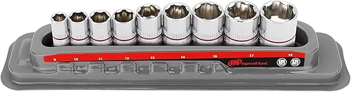 Ingersoll Rand 752039X - Juego de llaves de vaso antideslizantes (9 piezas)