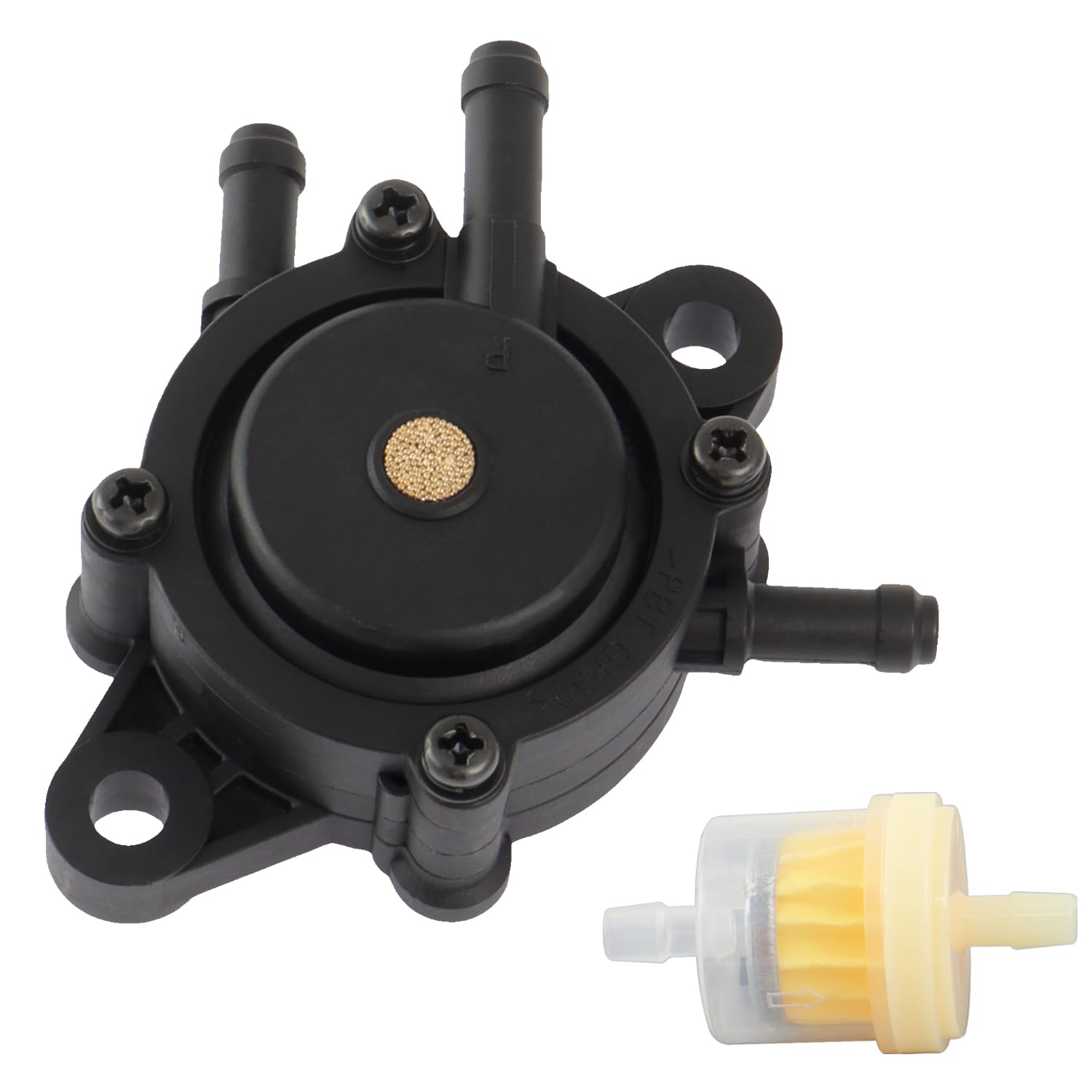 Vacuum Fuel Pump For Kohler 17-25 HP Engines – Also Fits Briggs & Kawasaki Small Engines – 491922, 808656 Compatible