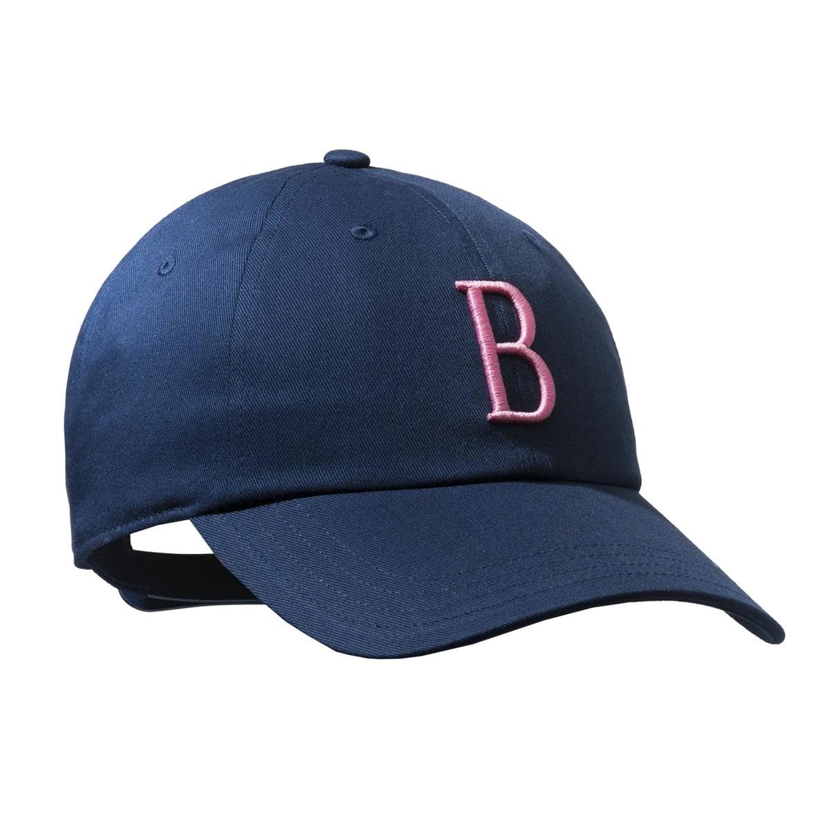 BERETTABig B Cap in Blue with Pink B