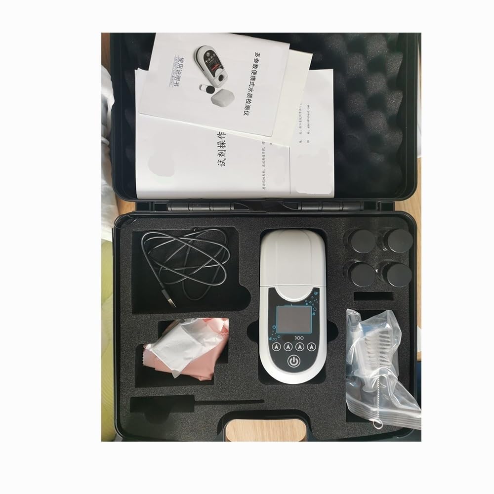Analizzatore Portatile della qualità dell'Acqua 12 in 1, Tester Digitale della durezza dell'Acqua per Il Test delle acque reflue delle caldaie di acquacoltura