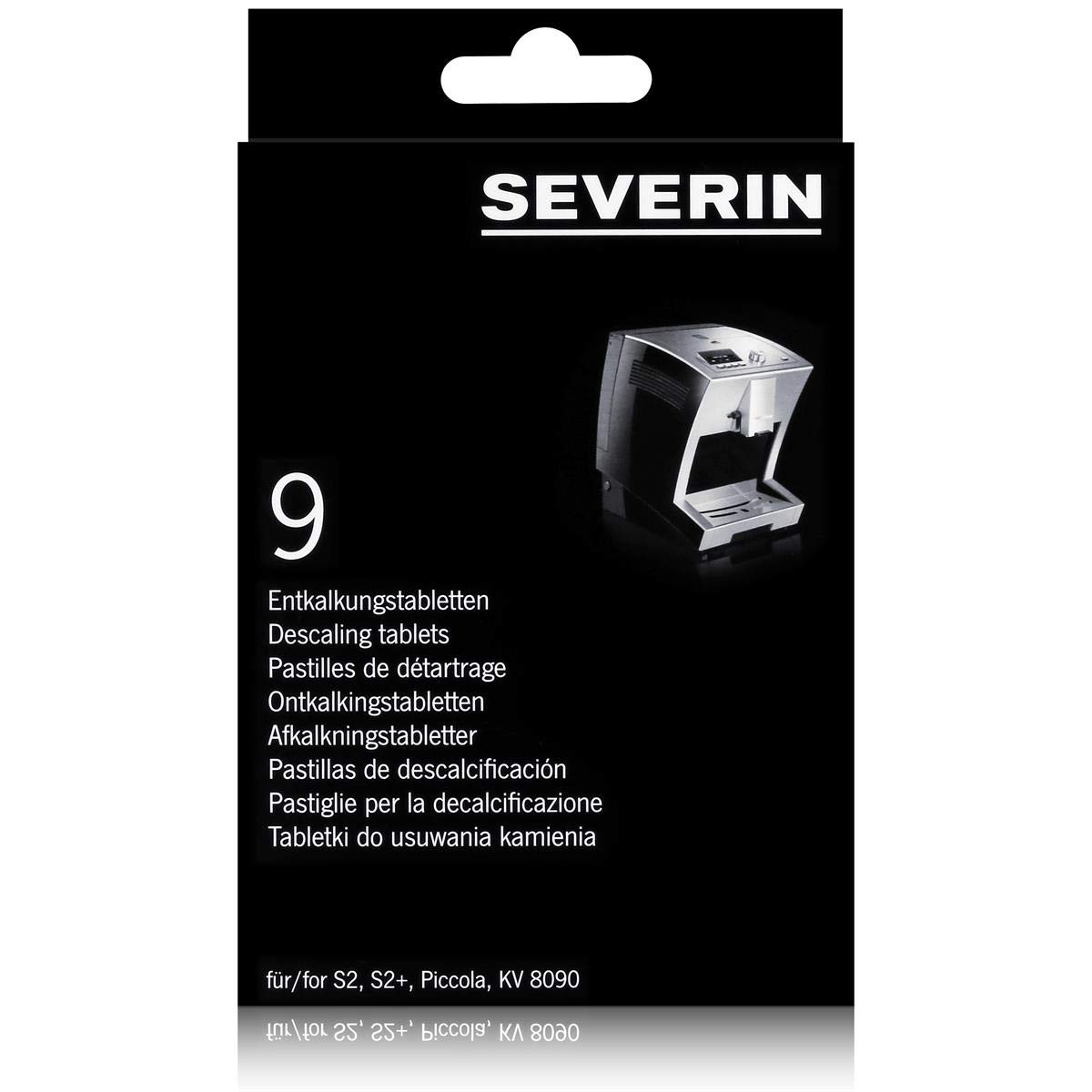 3x Severin tabletki odkamieniające 9 szt. do ekspresów do kawy ZB 8699