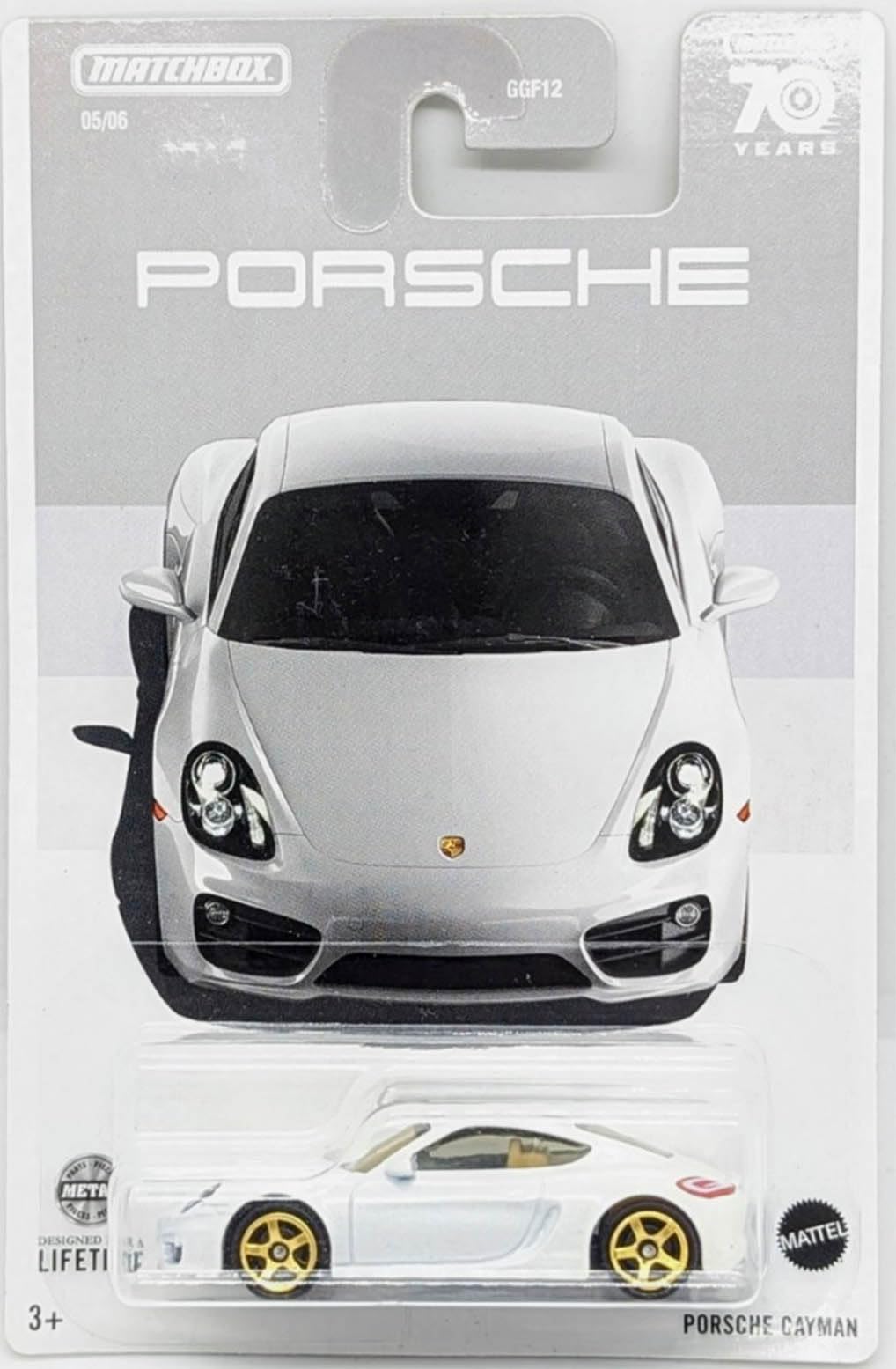 Amazon.com: Matchbox Porsche Cayman, White : Toys & Games