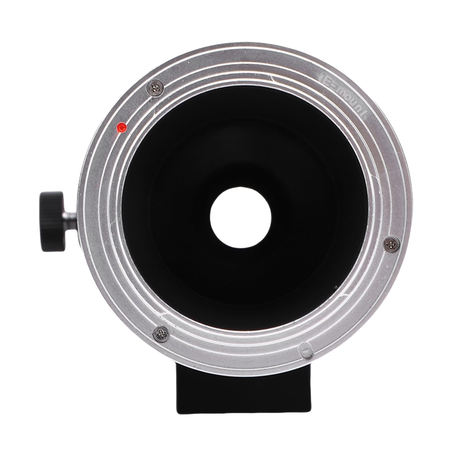 Denash Teobiektyw Teleobiektywu 420 do 800 Mm z otwórcą F8.3 do Montażu Bezlusterkowego Aparatu, Manualny Obiektyw z Zoomem, Aluminium i Optyczny materiał Szklany (BLACK)