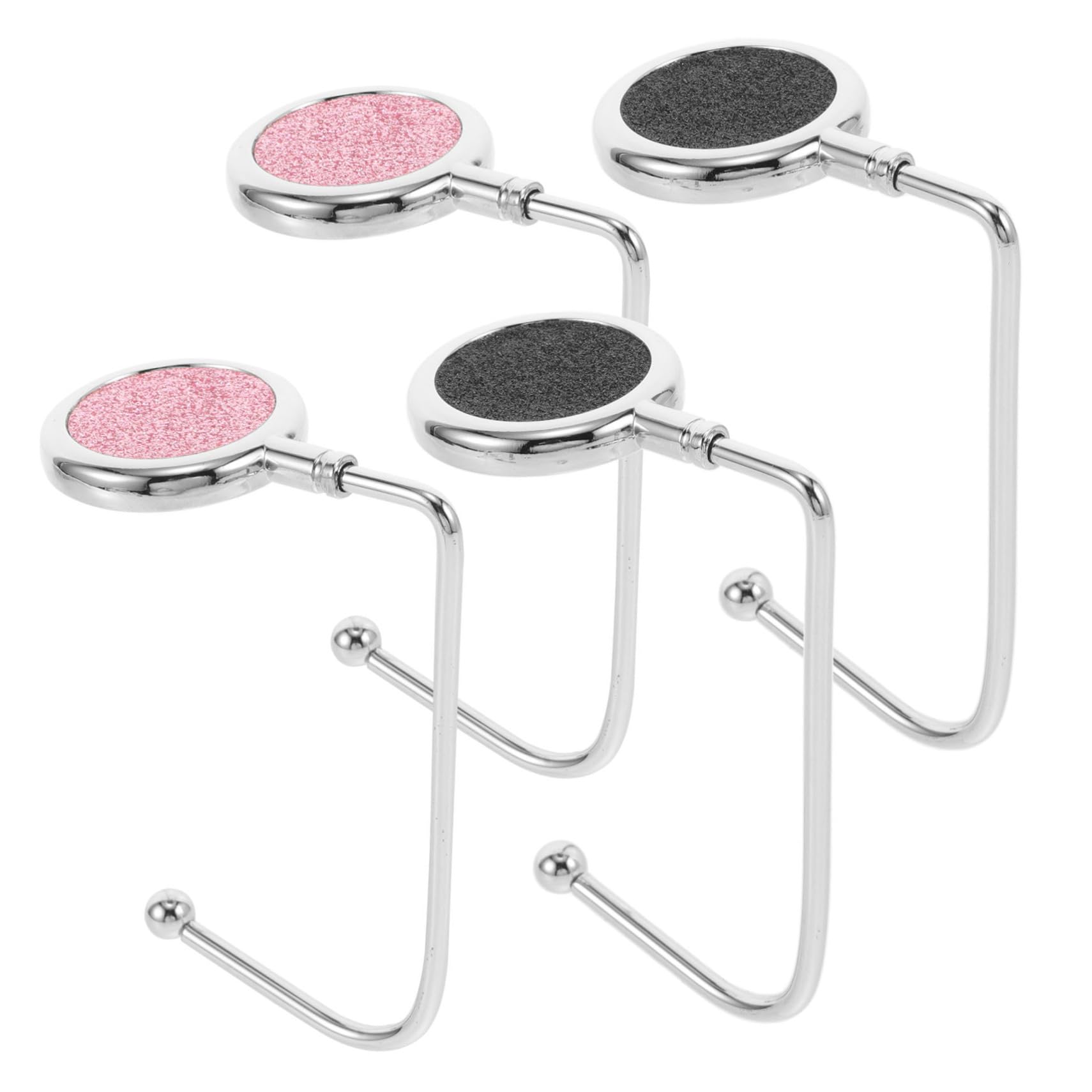 Holibanna Bag Hangers for Table Purse Hook Iron Material Nonslip Grip Easy Installation Multi-use for Home and Travel