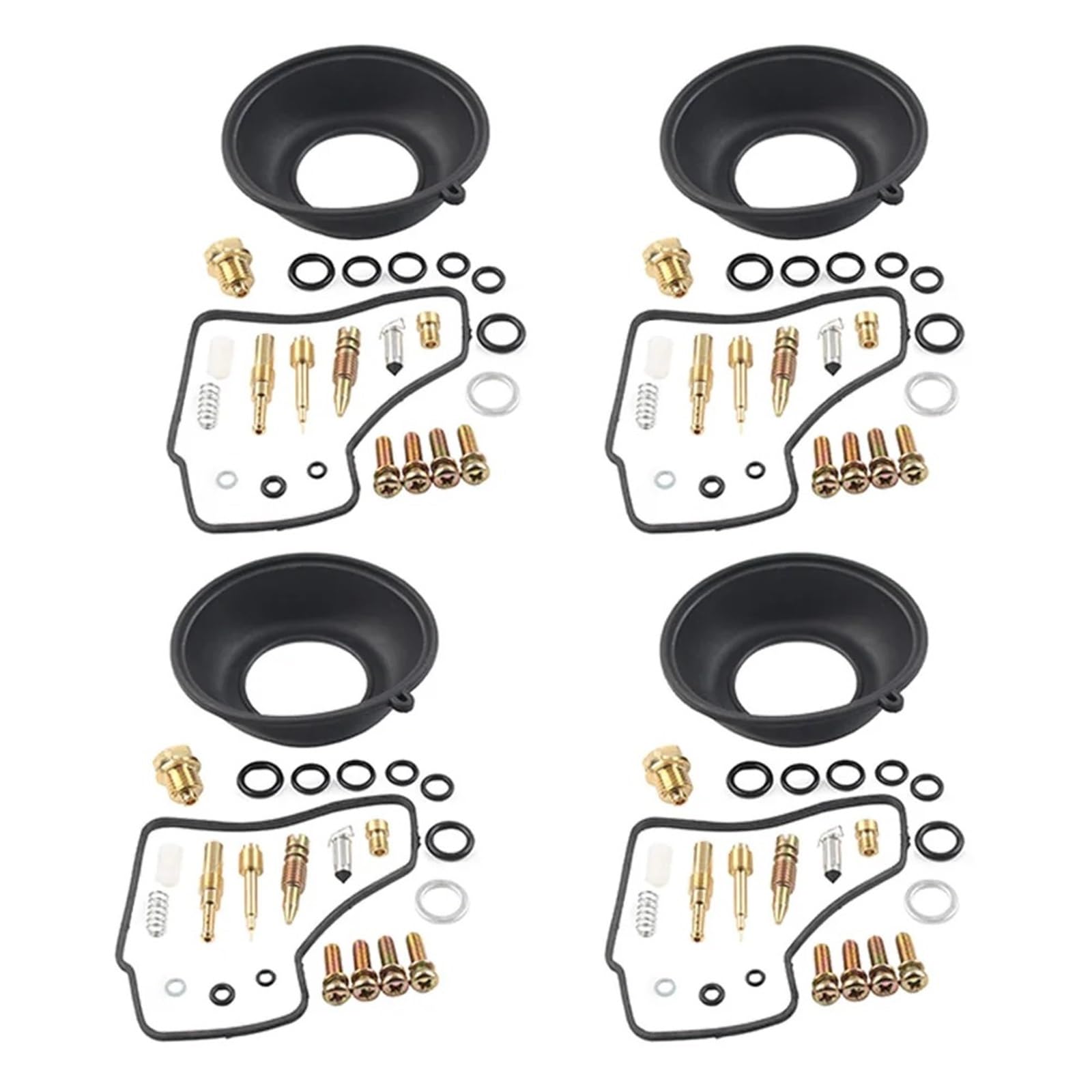 Kit De Reparación Carburador para Motocicleta 4 Unidades para VF500F 1984-1986