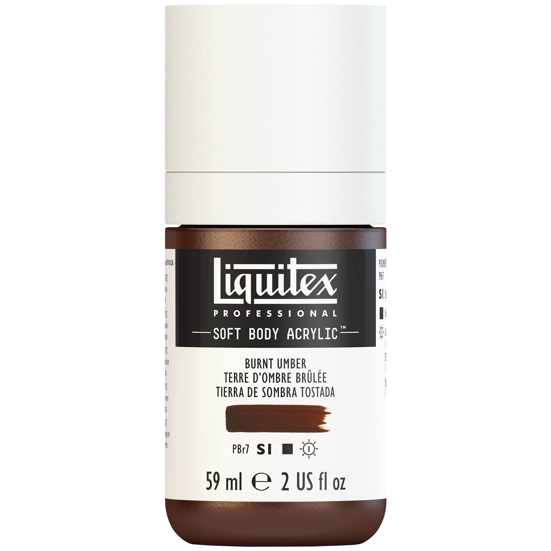 Liquitex Soft Bodysuit 59 ml Burnt Umber โ image 1