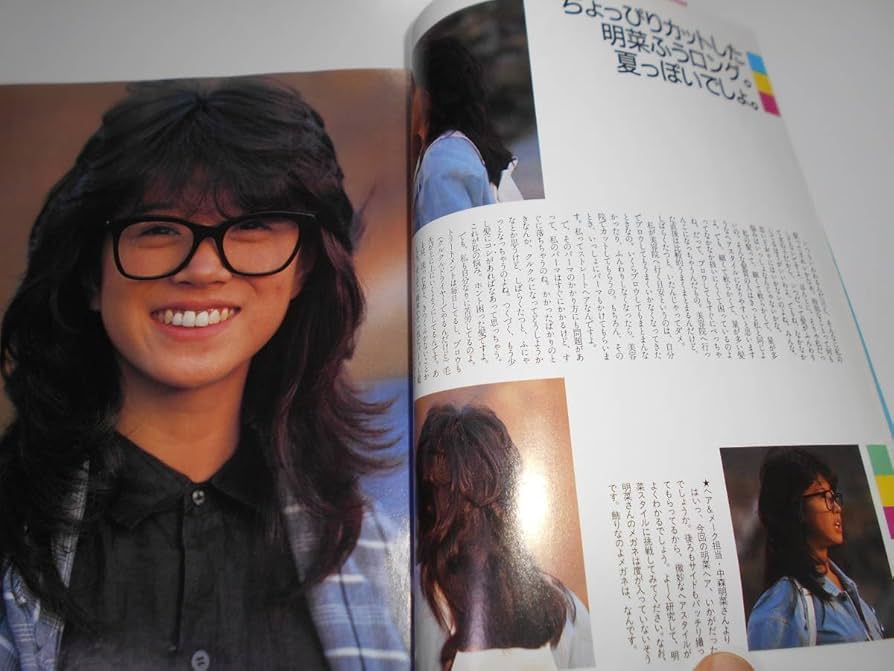 明星ヘアカタログ 85年夏の号　小泉今日子　中森明菜　中山美穂　松田聖子 明星ヘアカタログ 85年夏の号 小泉今日子 中森明菜 中山美穂