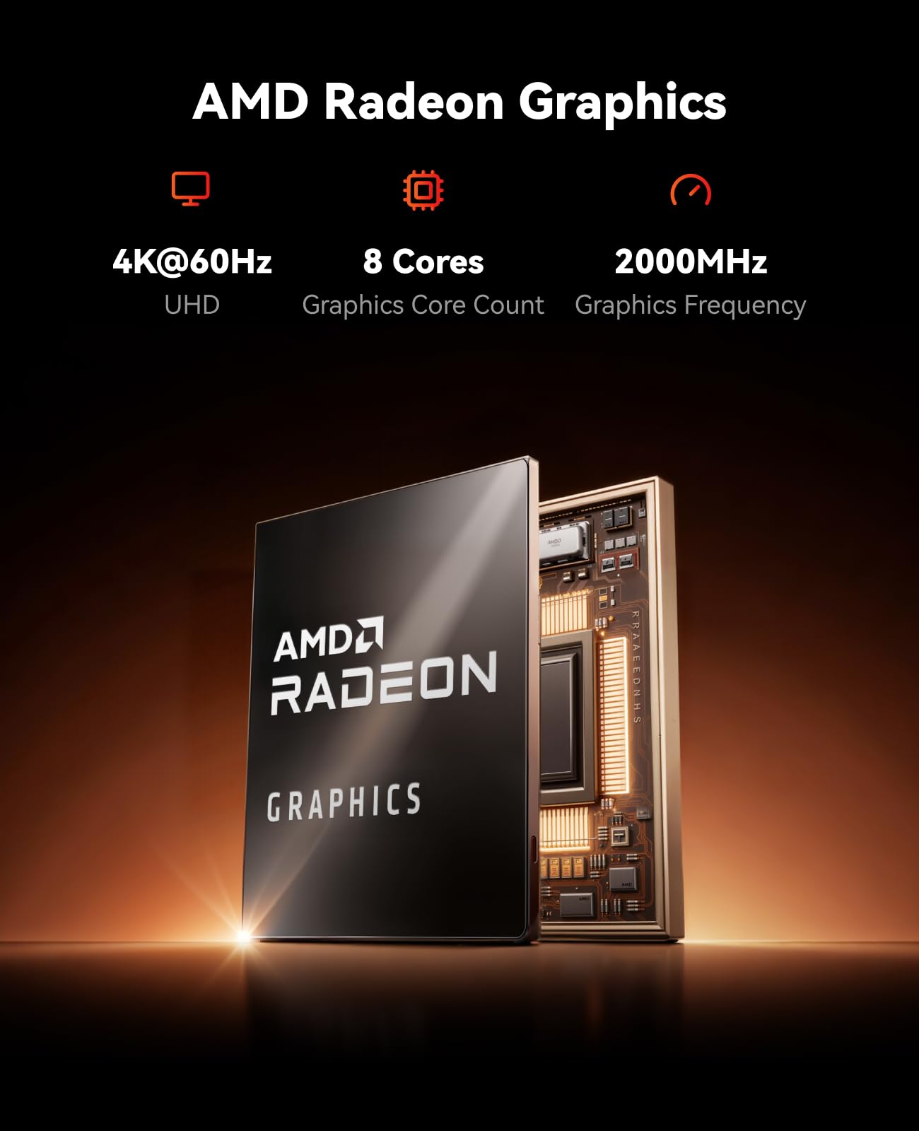 KAMRUI E3B Mini PC AMD Ryzen 5 7430U 32GB 512GB - Dettaglio