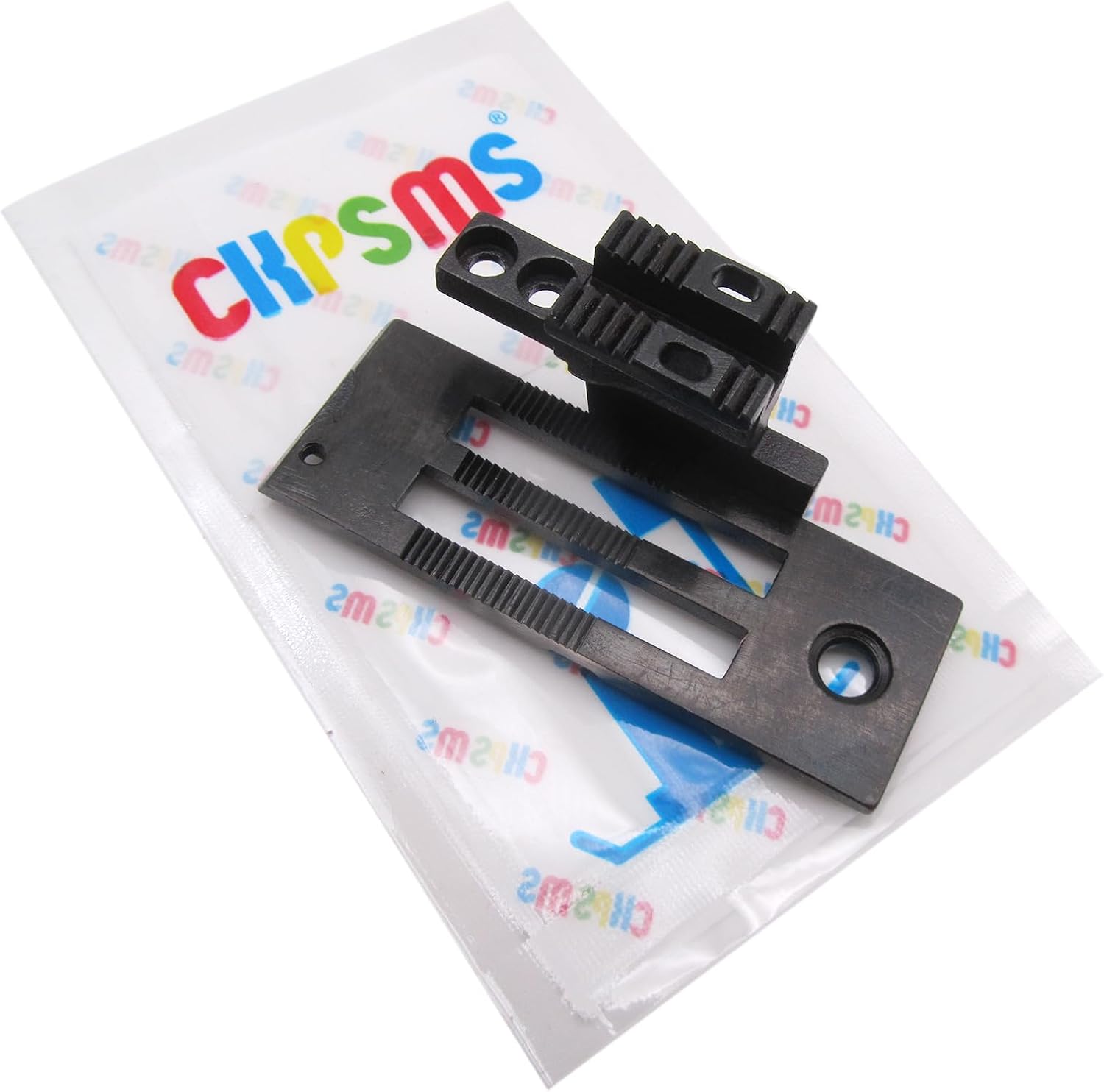 CKPSMS Brand -1SET Needle Plate & Feed Dog #KP-19325 Compatible with/Replacement for JUKI Brand LUH-521,LUH-526,LU-1560 CONSEW Brand 339,339R Typical Brand GC-20618,GC-20606 (Size:1)