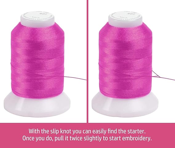 80 Cones 1100 Yards Each of Polyester Embroidery Threads for Janome, Brother Babylock Singer Pfaff Husqvarna Bernina Machines From Threadnanny by ThreadNanny