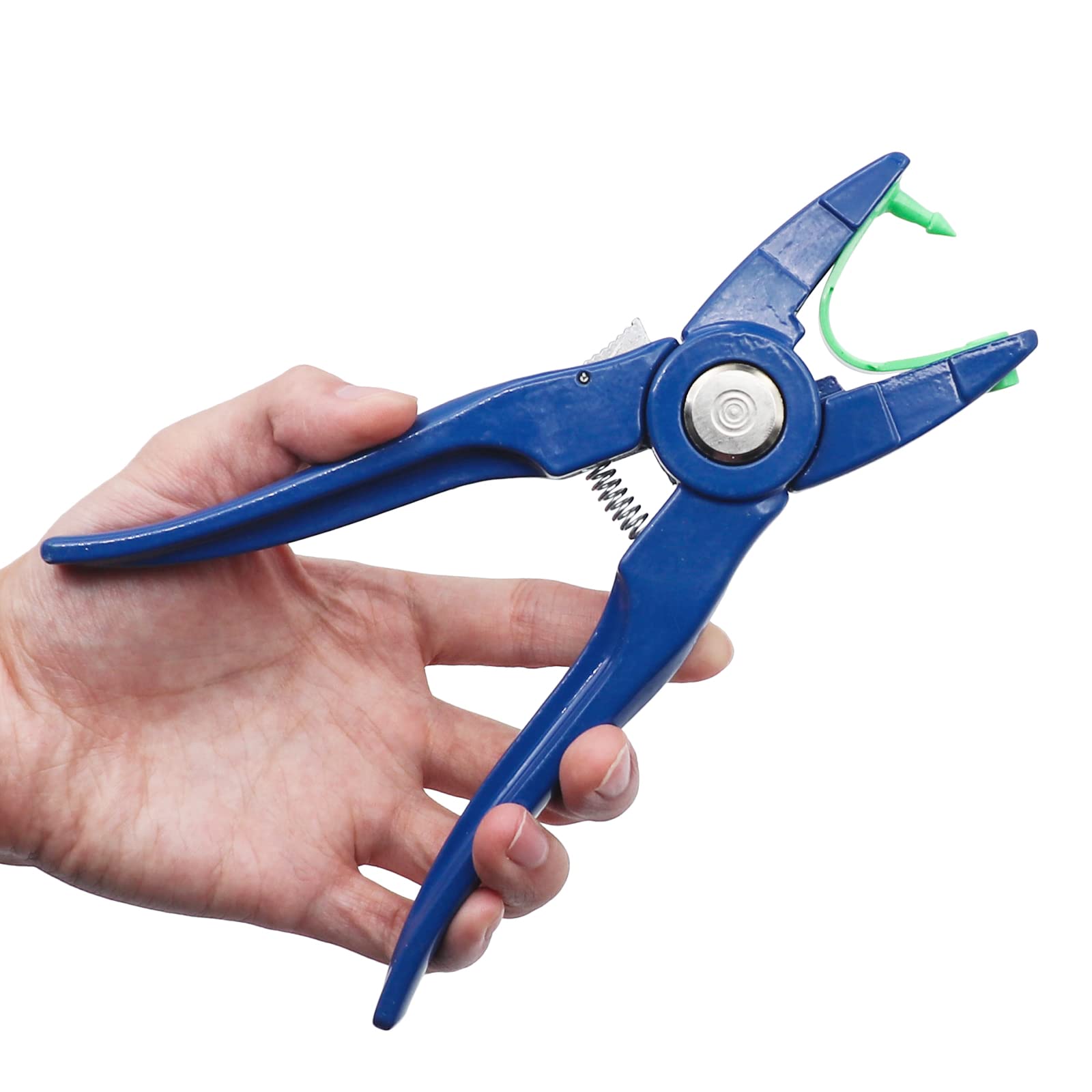 Pinze universali per etichette auricolari, applicatore per bestiame, pecore, punzonatrice per animali da fattoria, pinza, per capra, bestiame, mucca, maiale, cavallo, etichette per orecchie
