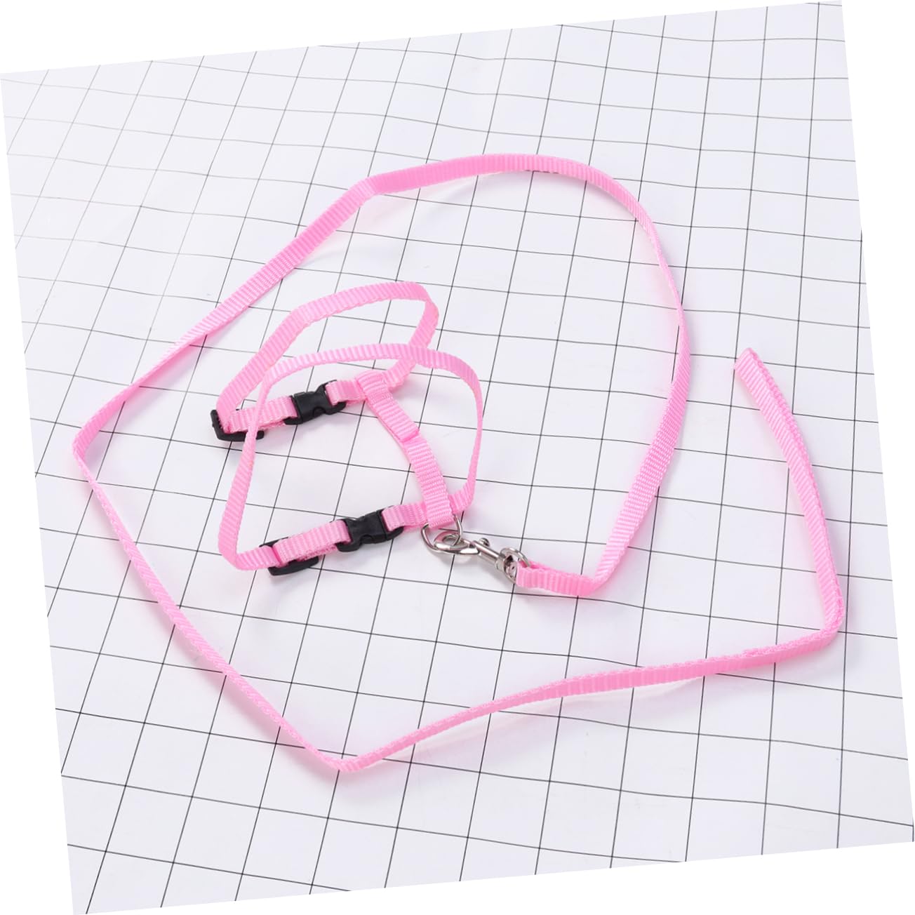 BCOATH Lightweight Cat Harness Traction Rope Nylon Leash for Pet Adjustable Collar for Indoor Outdoor Cats ()