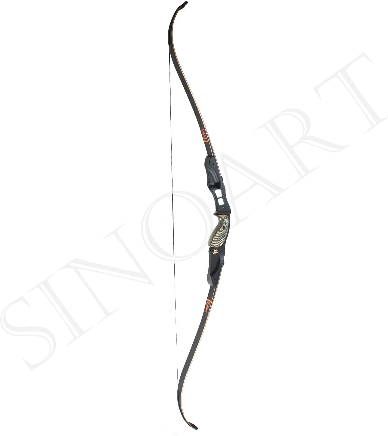 60" Archery Recurve Bow Set Draw Weights 30 35 40 45 50 55 60 lbs Right-Handed Hunter Premium Quality Wood Outdoor Hunting Recurve Bow Teens Adults