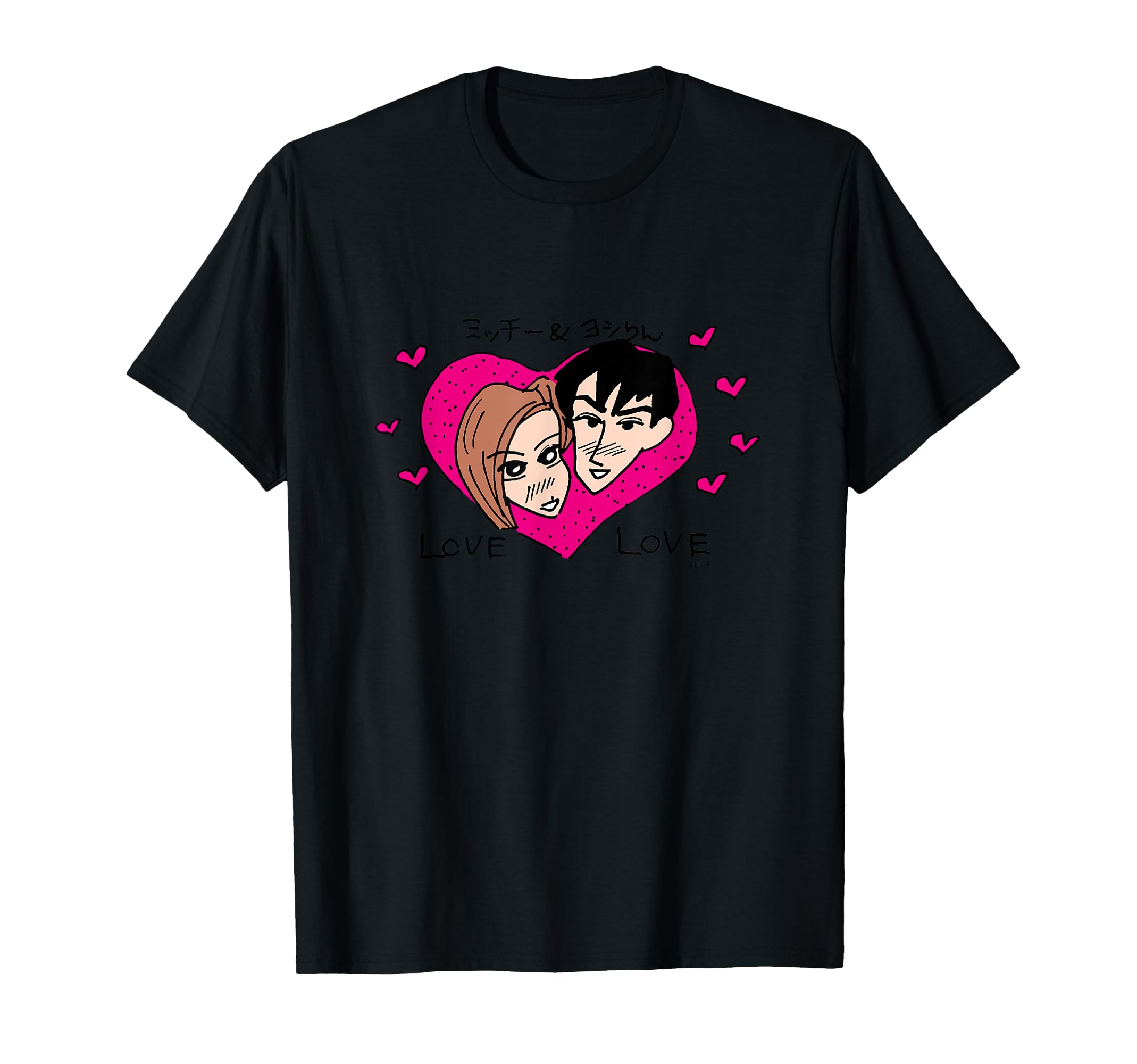 Ｔシャツ ミッチー&ヨシリン Amazon | 【まんが】クレヨンしんちゃん ミッチー＆ヨシリン T