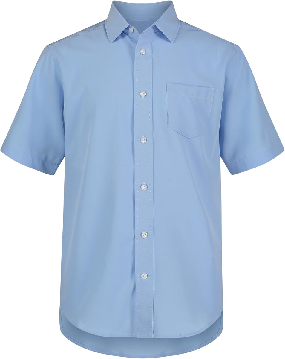 Boys' Short Sleeve Oxford Shirt