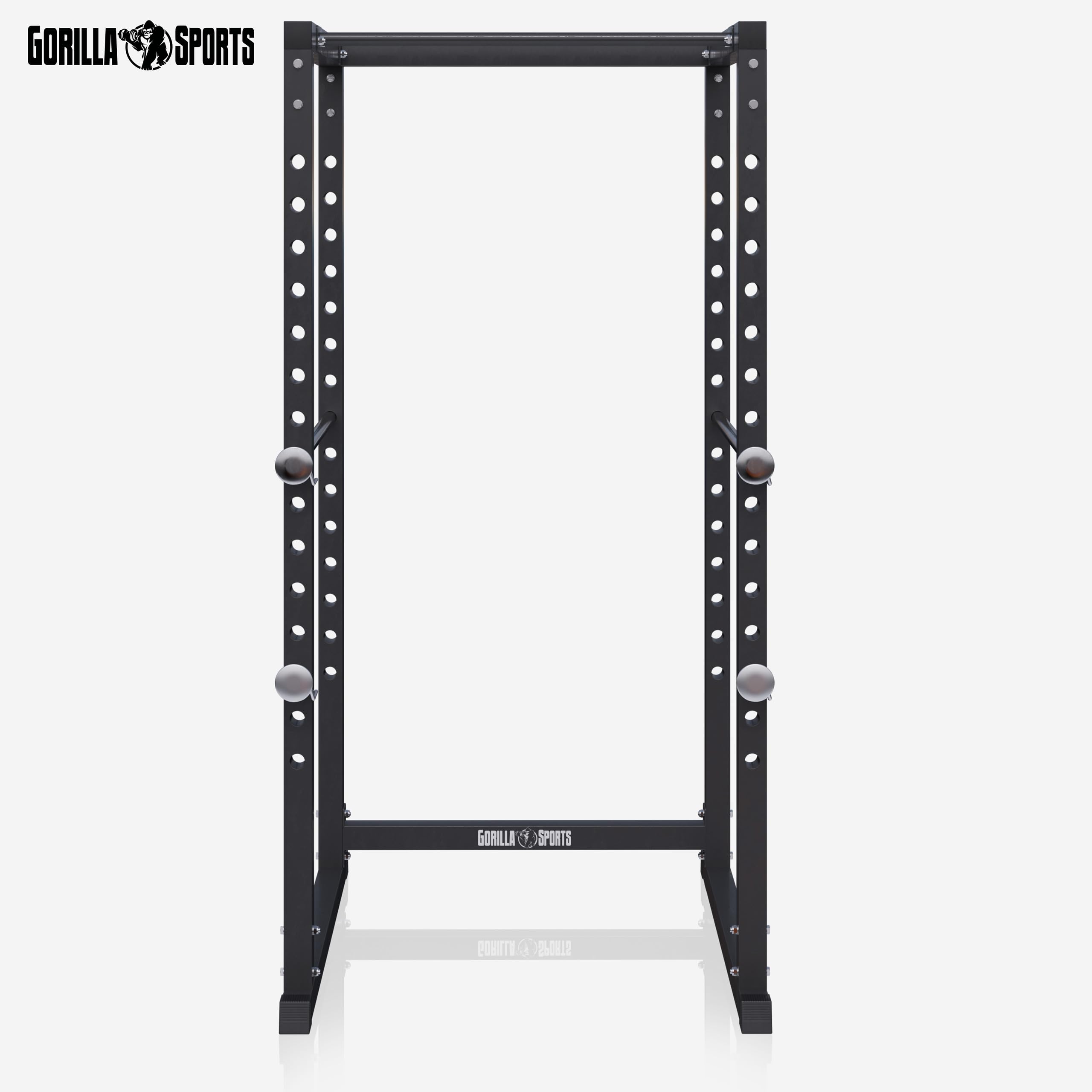 GORILLA SPORTS® Power Rack - 103x120x212cm, Altezza Regolabile, Acciaio, Carico: 250kg - Multifunzione Palestra, Smith Machine, Macchinari Palestra, Rack Pull Up, Trazioni, Stazione, Attrezzi