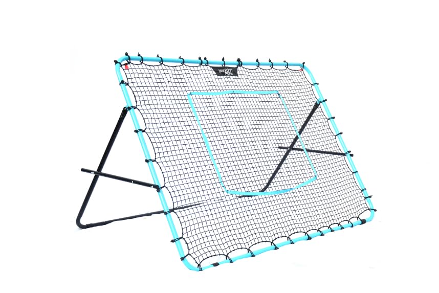 PrecisionPLAY Adjustable Rebounder, 7’ x 5’ Multi-Sport Training Equipment, High-Tension Net for Football, Gaelic Football, Tennis, Handball & Hockey