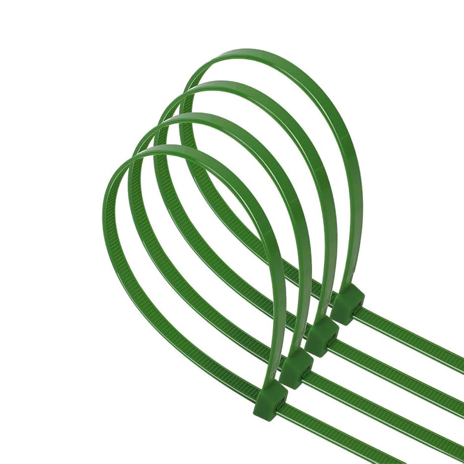Glowster Green 30 Pack Nylon Cable Ties 4.8 X 250Mm Ideal For Securing Cables And Organizing Spaces In Diy Projects