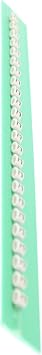 117MHHBW 3M Trasp System Alphanumeric H 24-Count Strip (25 Pack)