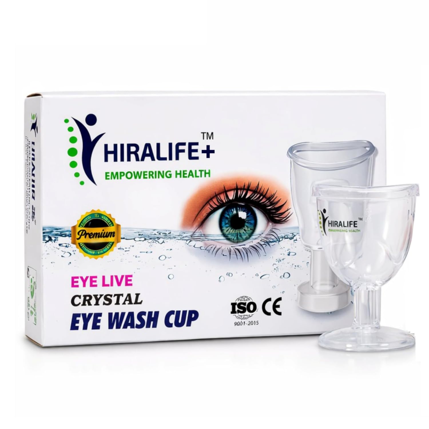 Eye Wash Cup Crystal Clear – BPA Free Eye Cleaning Cup for Eye Rinse & Eye Care, Reusable Eye Wash Glass for Dust, Allergy & Daily Eye Hygiene - Pack of 4-image-16