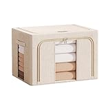 Genérico Caja almacenaje ropa 100L - Organizador armario plegable