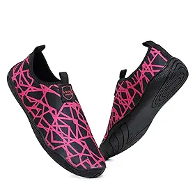 Sapatilha Aquática Neoprene Feminina Nautica Praia Leve Confortável Rosa
