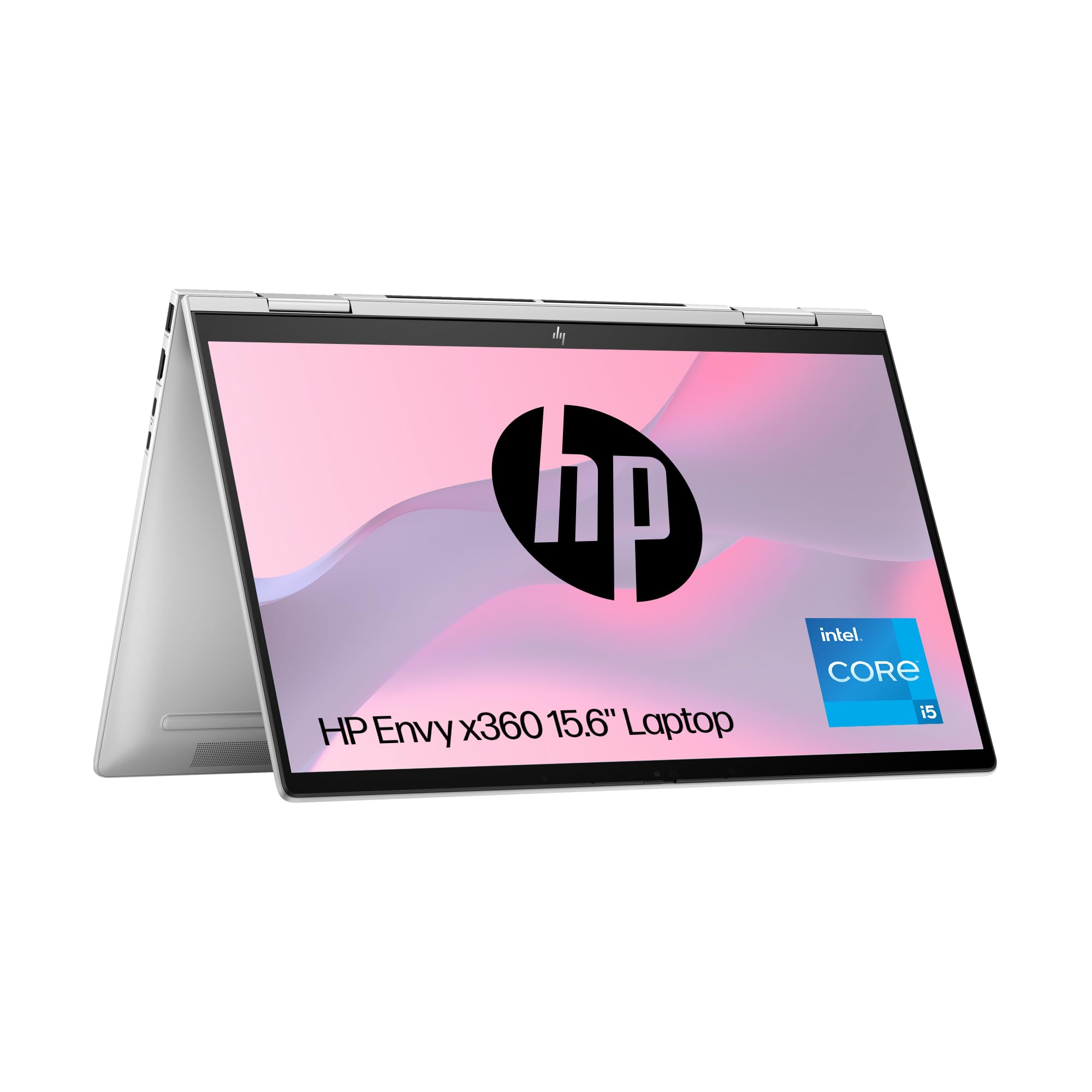 HPEnvy x360 15.6" 2in1 Laptop | Intel Core i5-1335U | 8 GB RAM | 512 GB SSD | Intel Iris Xe Graphics | FHD 16:9 Touch Screen | Up to 13hrs battery | Intel Evo | Win 11 | Natural Silver | 15-fe0012sa