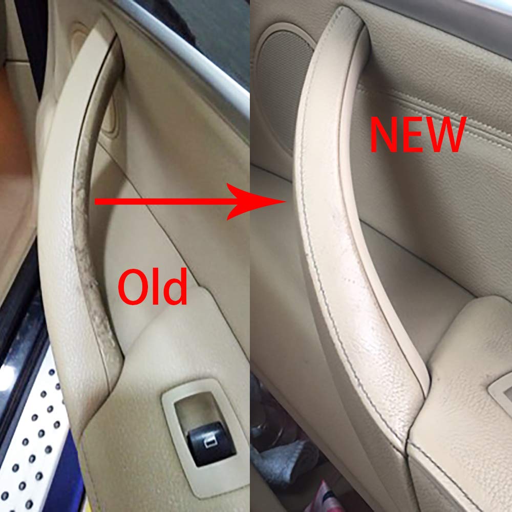 Manijas interiores para BMW E70 X5 SAV 2007-2013 X6 E71 E72 SAV 2008-2014 (beige, derecha)
