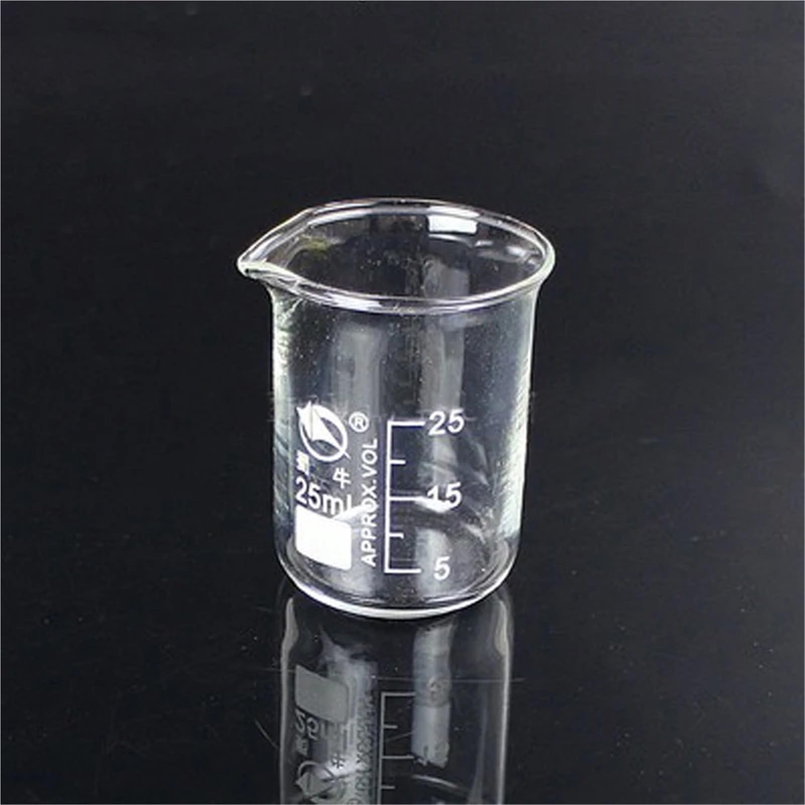 1 zestaw laboratoryjnych zlewki ze szkła borokrzemowego sprzęt laboratoryjny do eksperymentów chemicznych (2000 ml 1 sztuka)