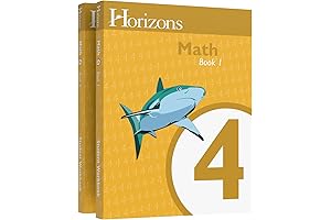 Horizons Math 2 SET of 2 Student Workbooks 4-1 and 4-2