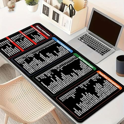 Grand tapis de souris pour bureau et école idéal sur PC - 6