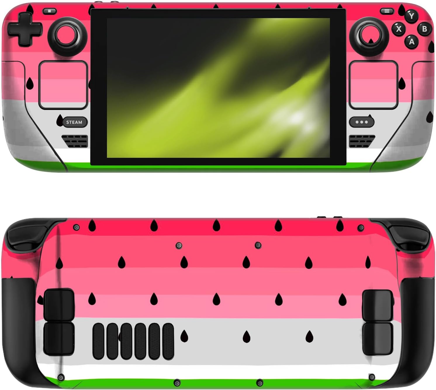 Head Case Designs Officially Licensed Haroulita Watermelon Art Mix Vinyl Sticker Skin Decal Cover Compatible with Steam Deck